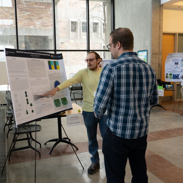 Student at Research Expo Spring 2023