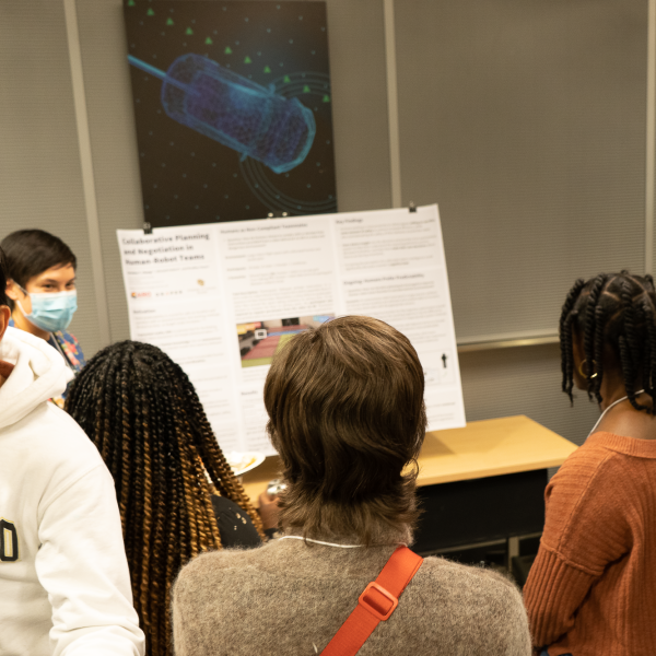 Student at Research Expo Spring 2023