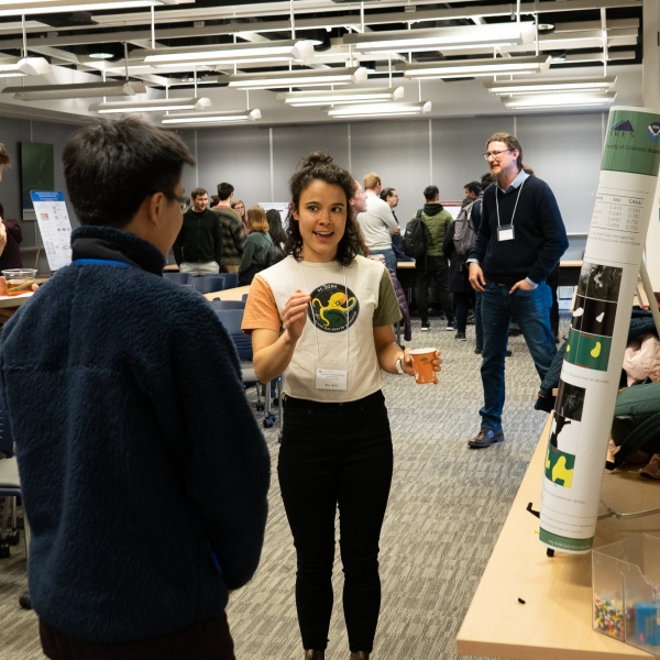 Student at Research Expo Spring 2023