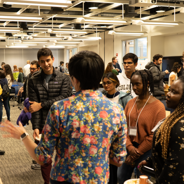 Student at Research Expo Spring 2023