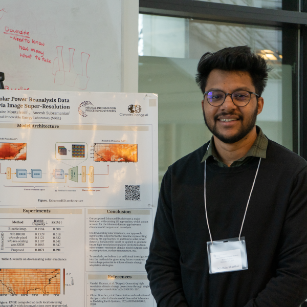 Student at Research Expo Spring 2023