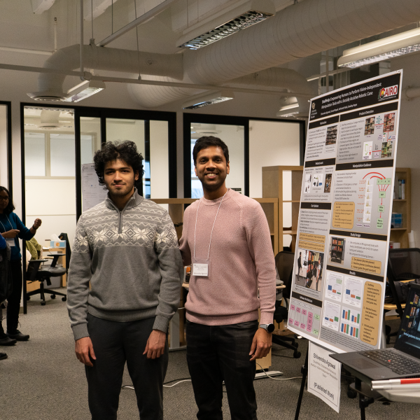 Student at Research Expo Spring 2023