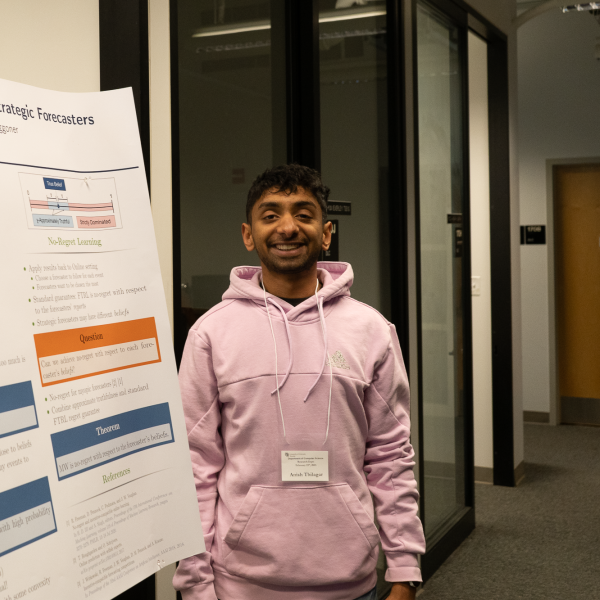 Student at Research Expo Spring 2023