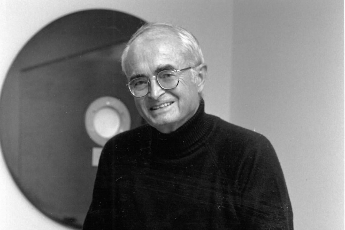 Chair Lloyd Fosdick in his office