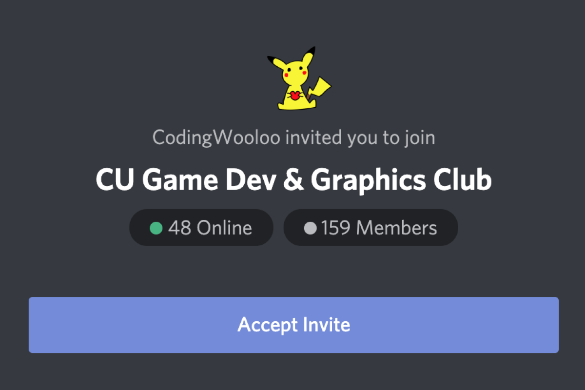 cs game development and graphics club discord