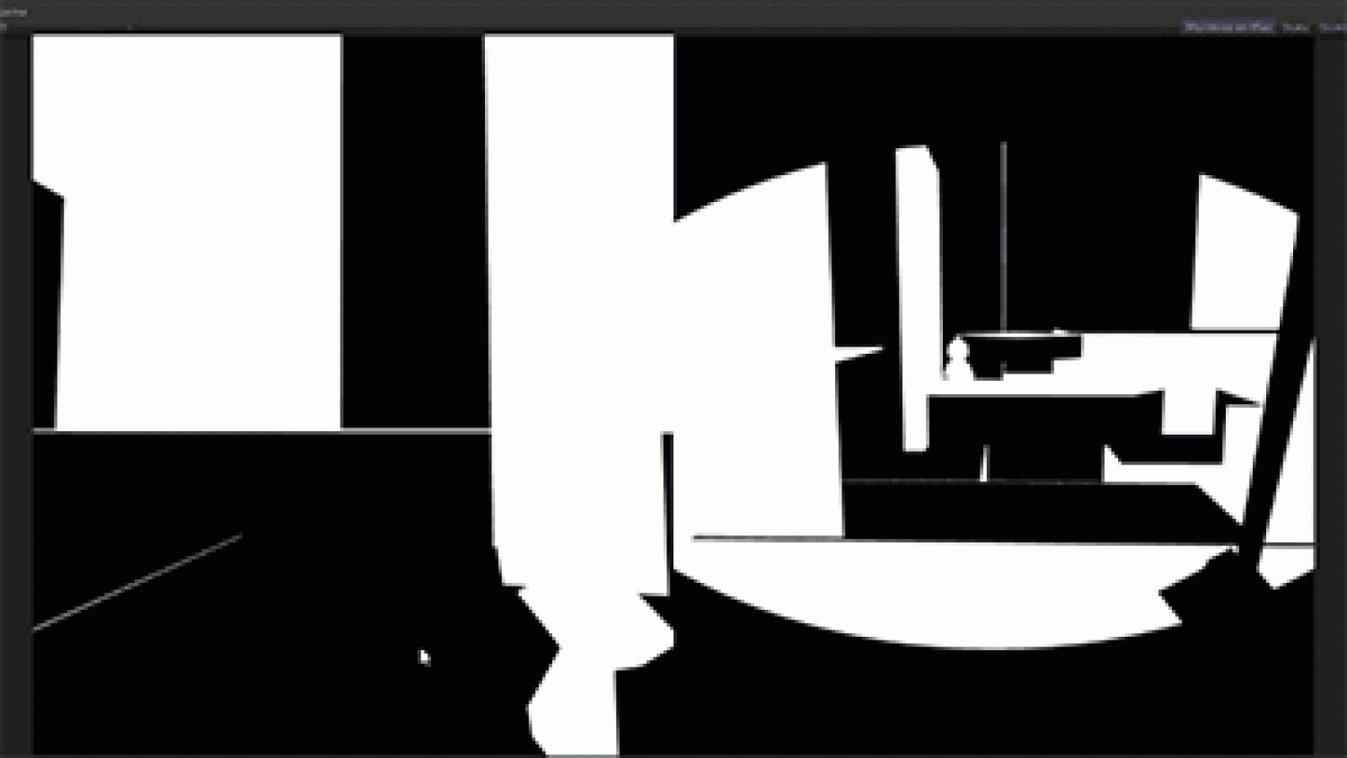 A GIF showing the game play in Chambara.