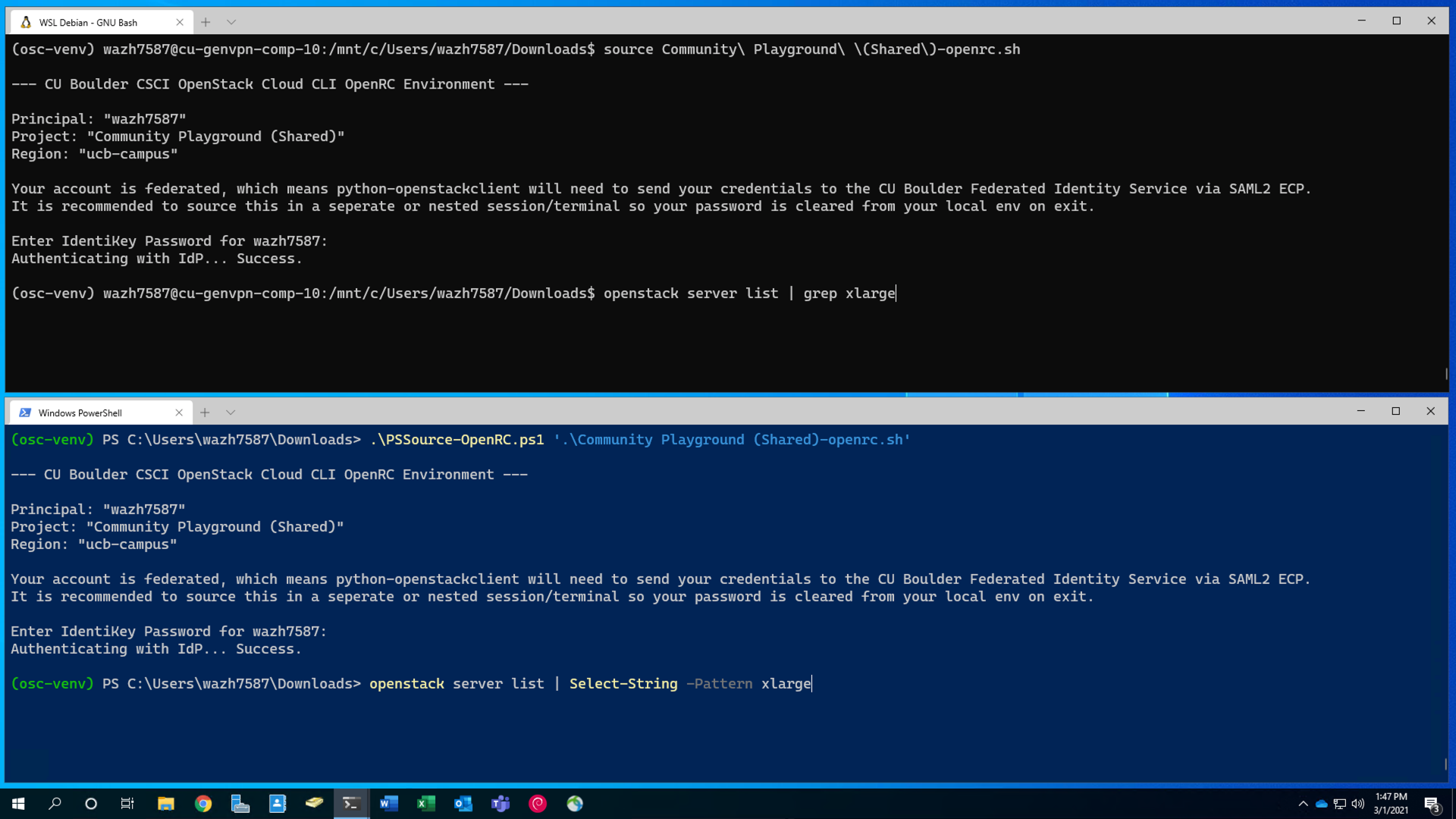 OpenStack Demo Slides - Cross Platform CLI Support