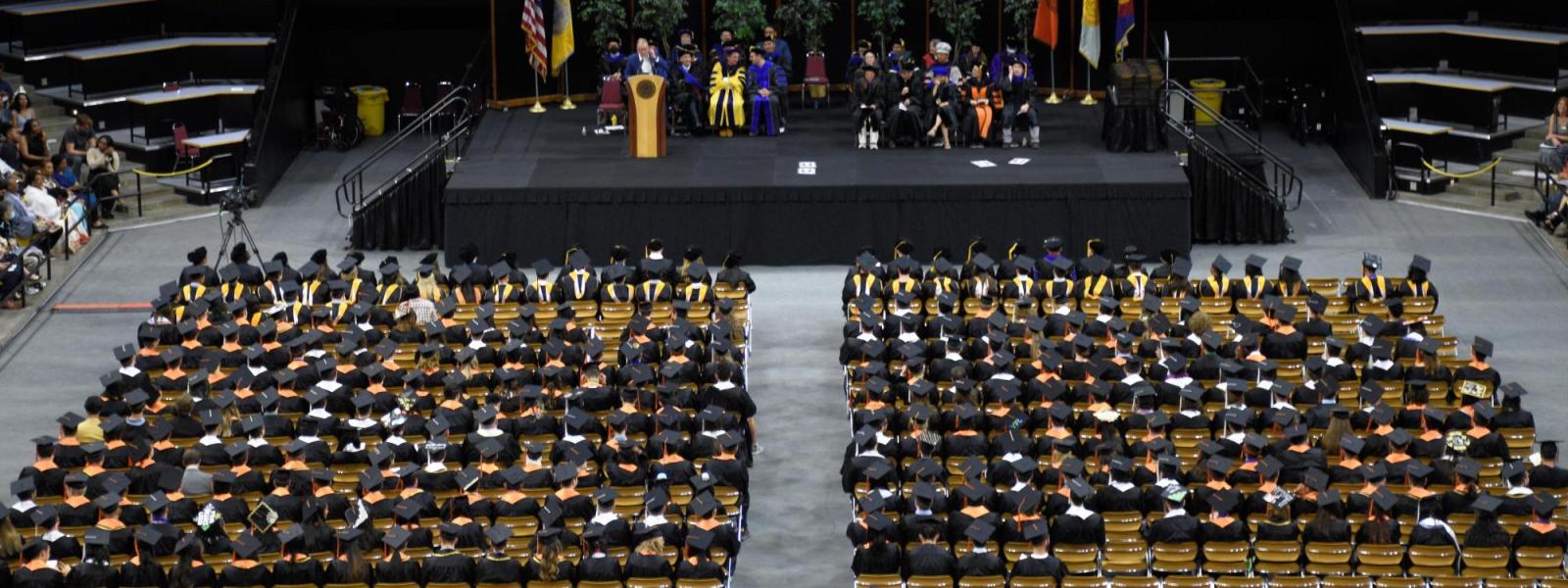 Ceremony in CU Events Center