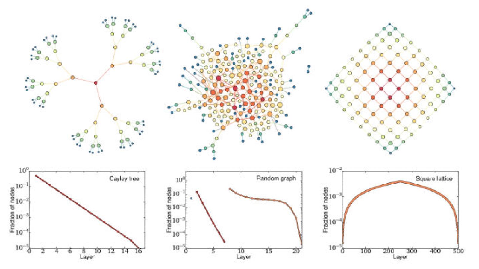 Josh Grochow and colleagues introduced a new network statistic: the "Onion decomposition."