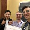 Nimb.ly team members (from left) Devon Soto, Ted Thayer and Brandon Aguirre.