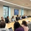 Researchers from across the college gathered at the end of the semester for brief presentations on seed grant funded work through the Interdisciplinary Research Themes.