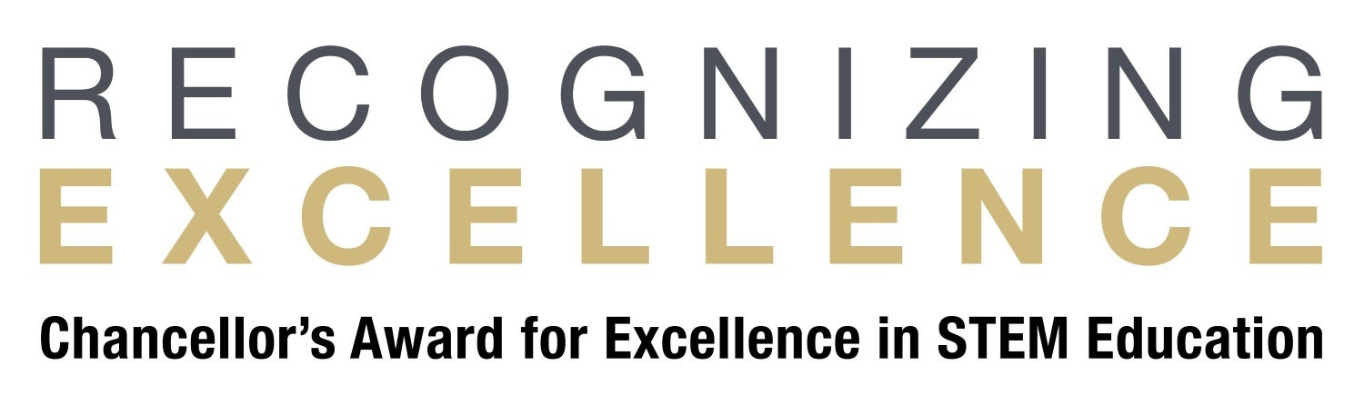 recognizing excellence chancellor award logo