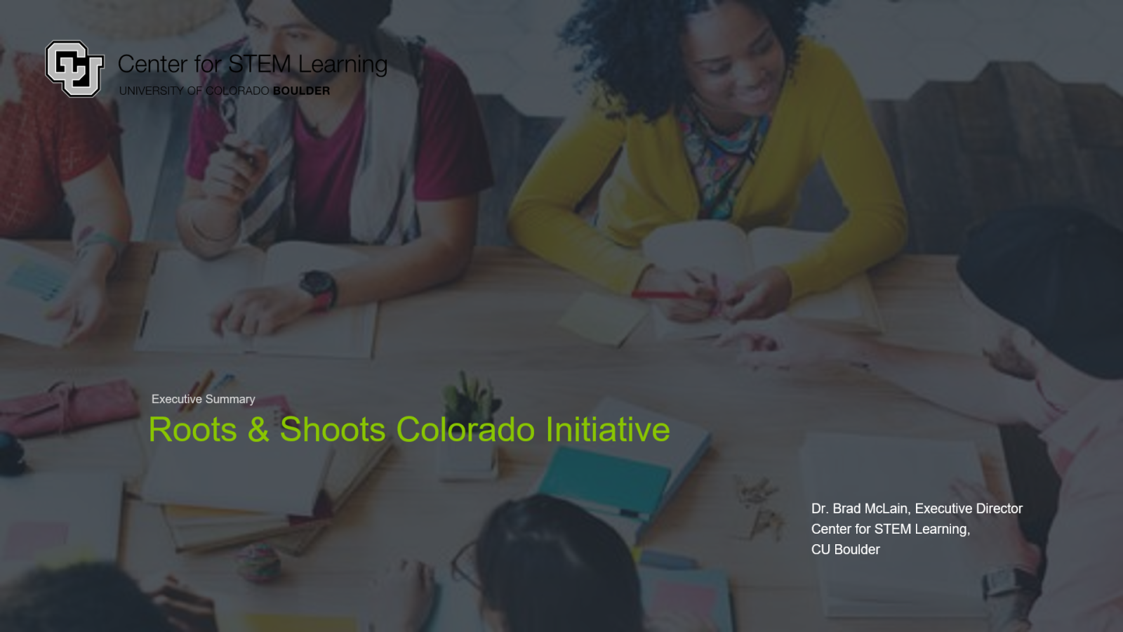 roots and shoots initiative cover page