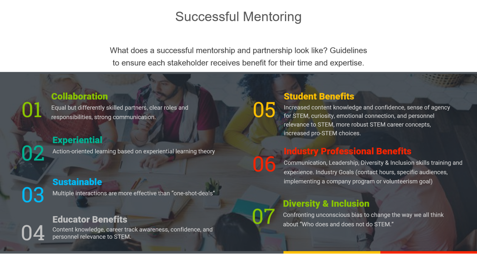 successful mentoring details