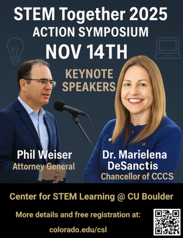 AG Weiser and Chancellor DeSanctis STEM Together 2025 Nov 14th