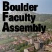 Boulder Faculty Assembly logo
