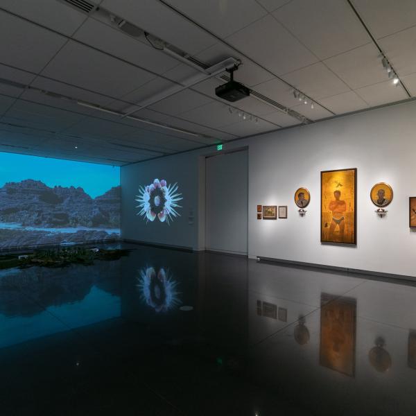 Spring 2021 MFA Group Three: Alejandra Abad (left), Robert Martin (right)