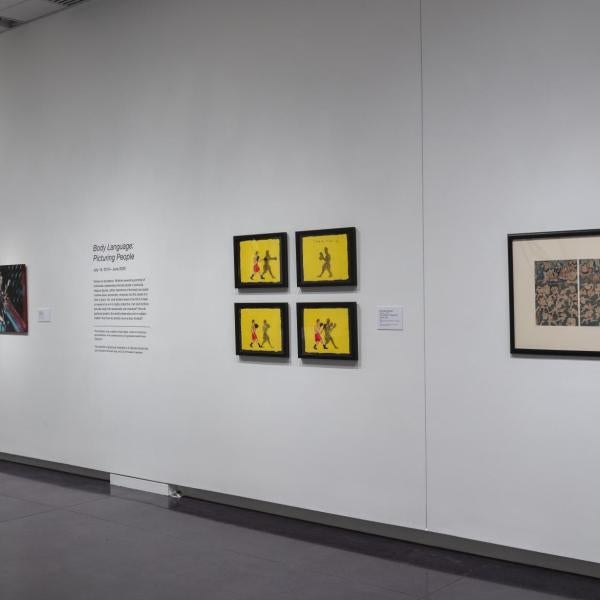 Installation view of the exhibition.