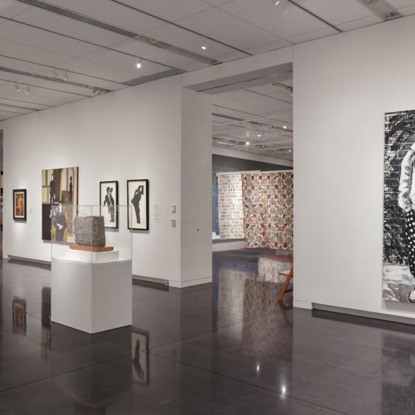Installation view of the exhibition.