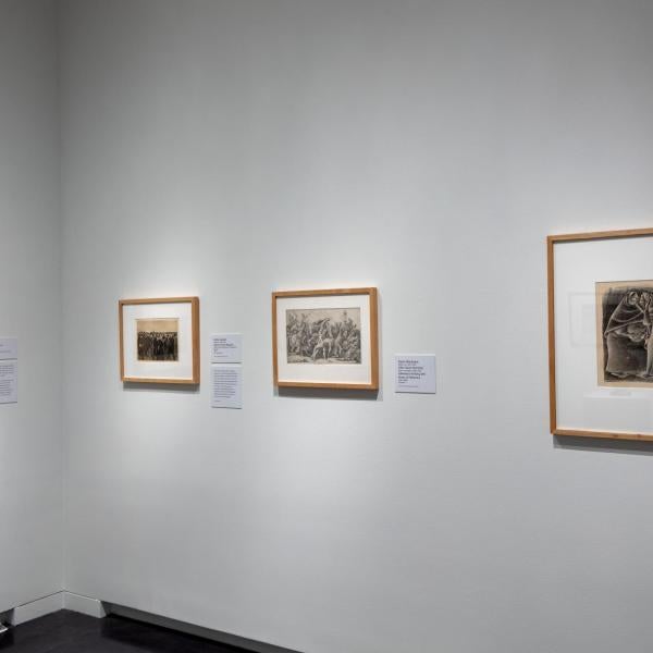 Installation view of the exhibition.