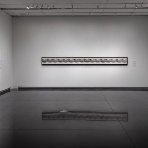 Installation image of print exhibition