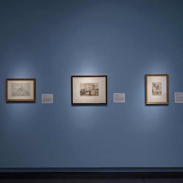 East end of the north wall