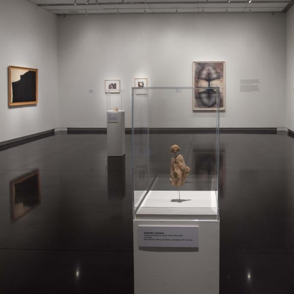 Installation view looking east