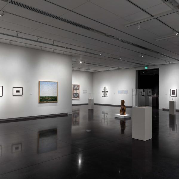 Installation shot looking southeast