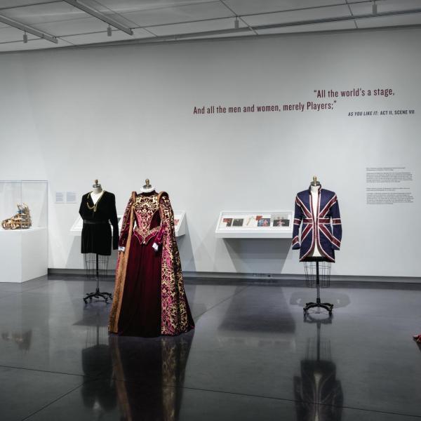 The east side of the exhibition gallery