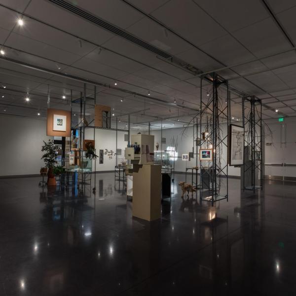 Installation view of phase two of the installation