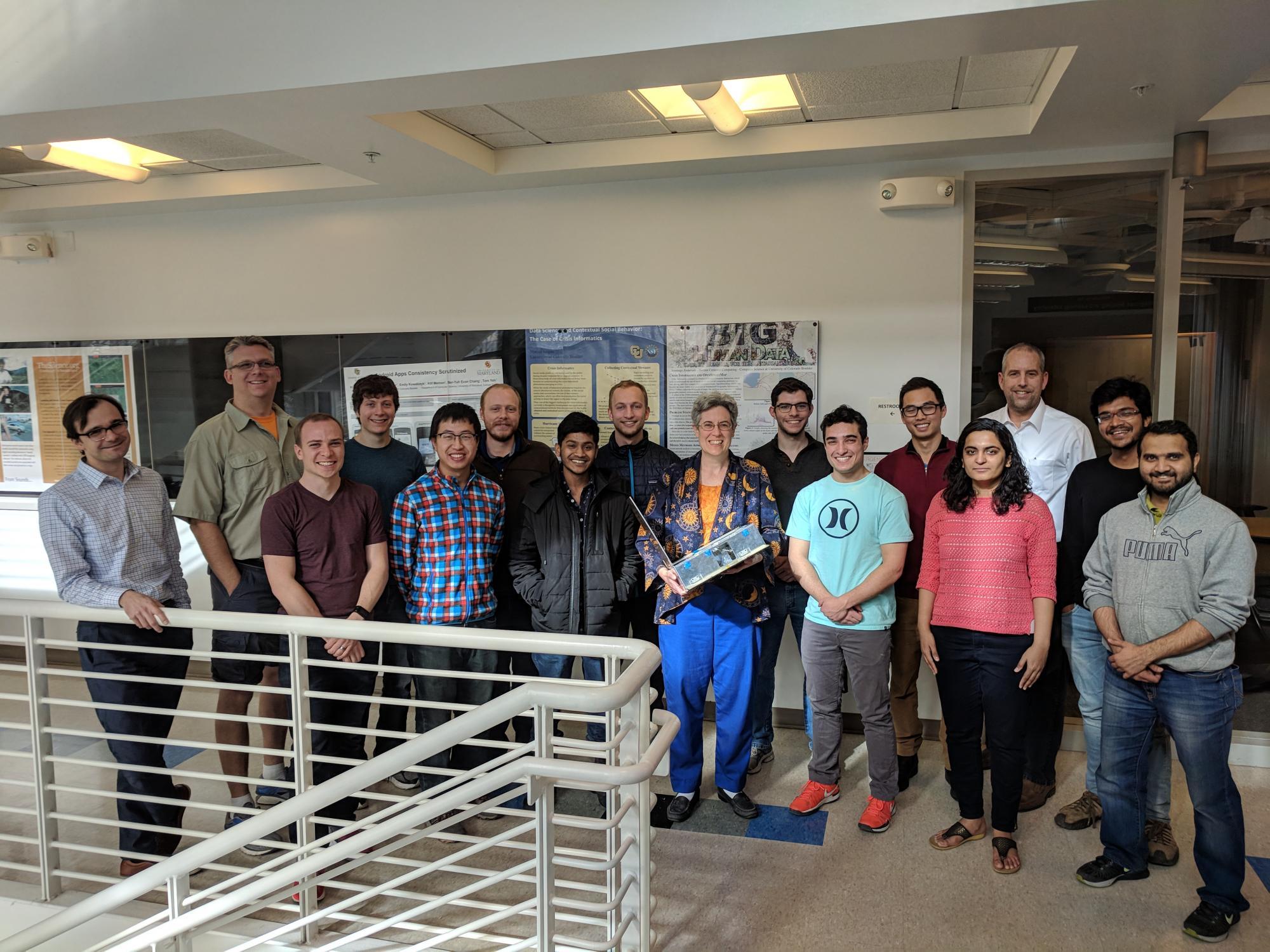 Spring 2018 Team Photo