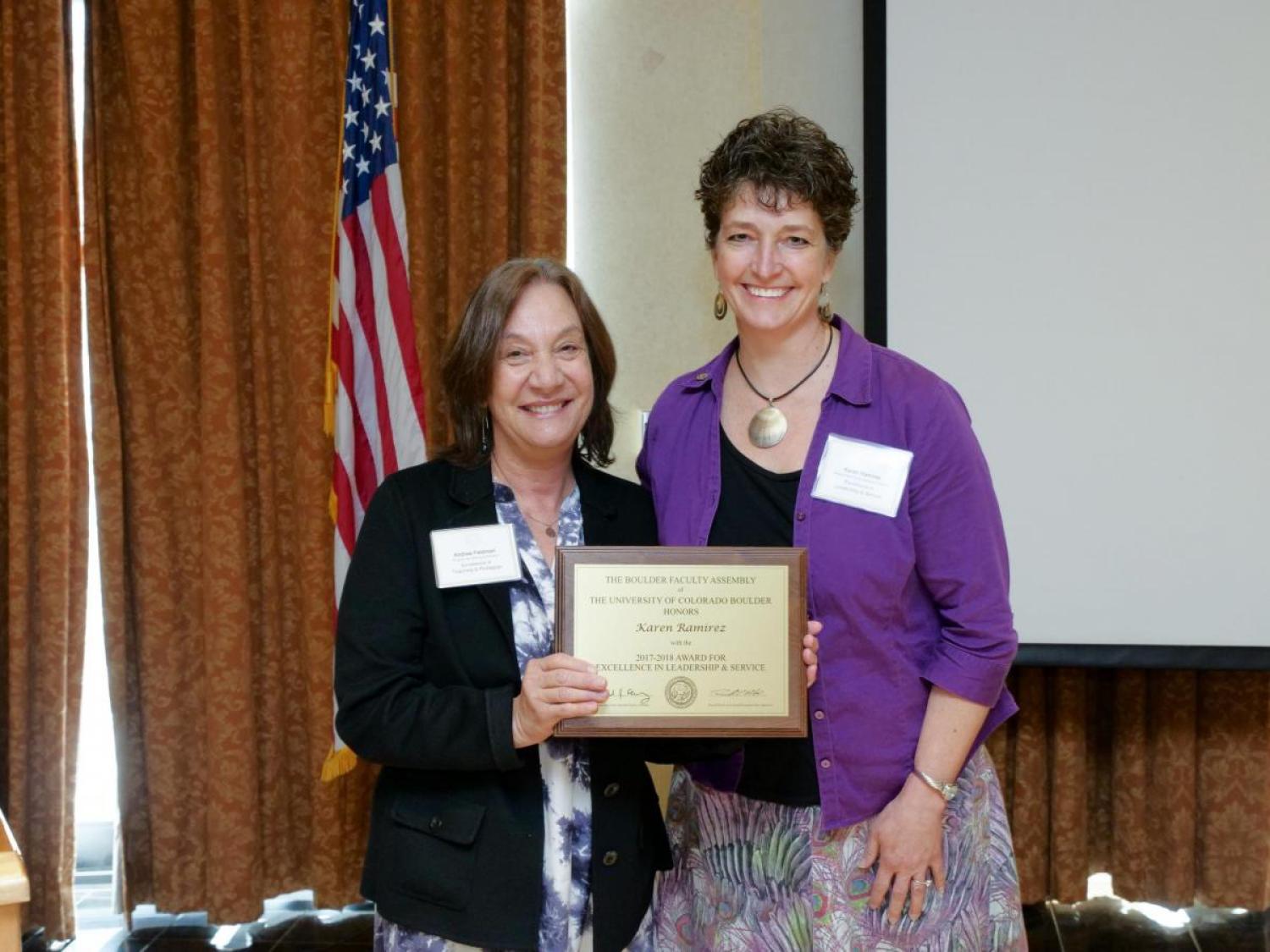 Karen Ramirez wins BFA Award