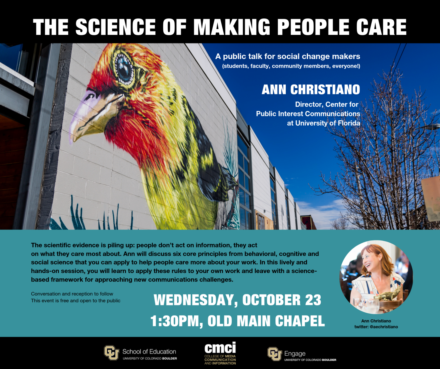 ann christiano science making people care public interest communications