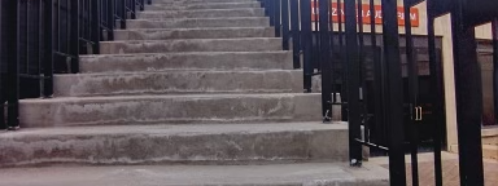 Stairs on campus