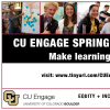 CU Engage Spring Courses 2017