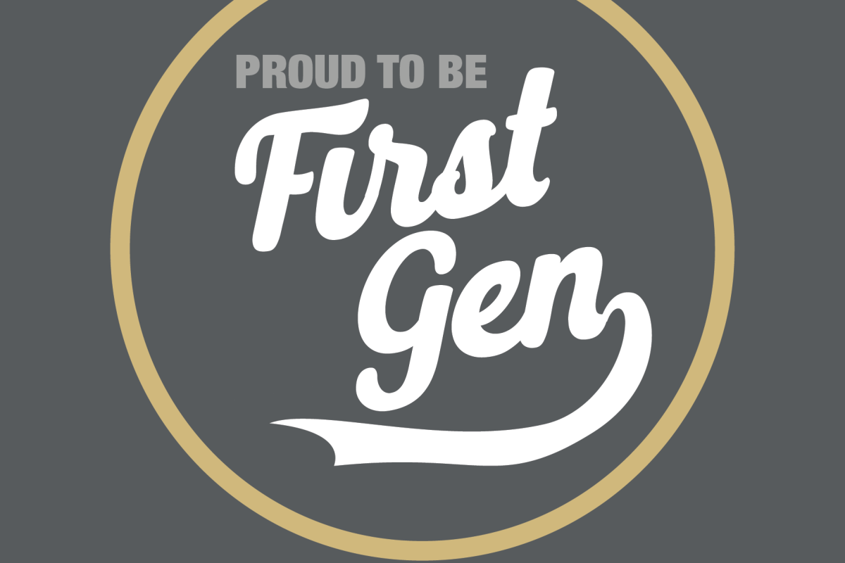 First-Gen logo gray