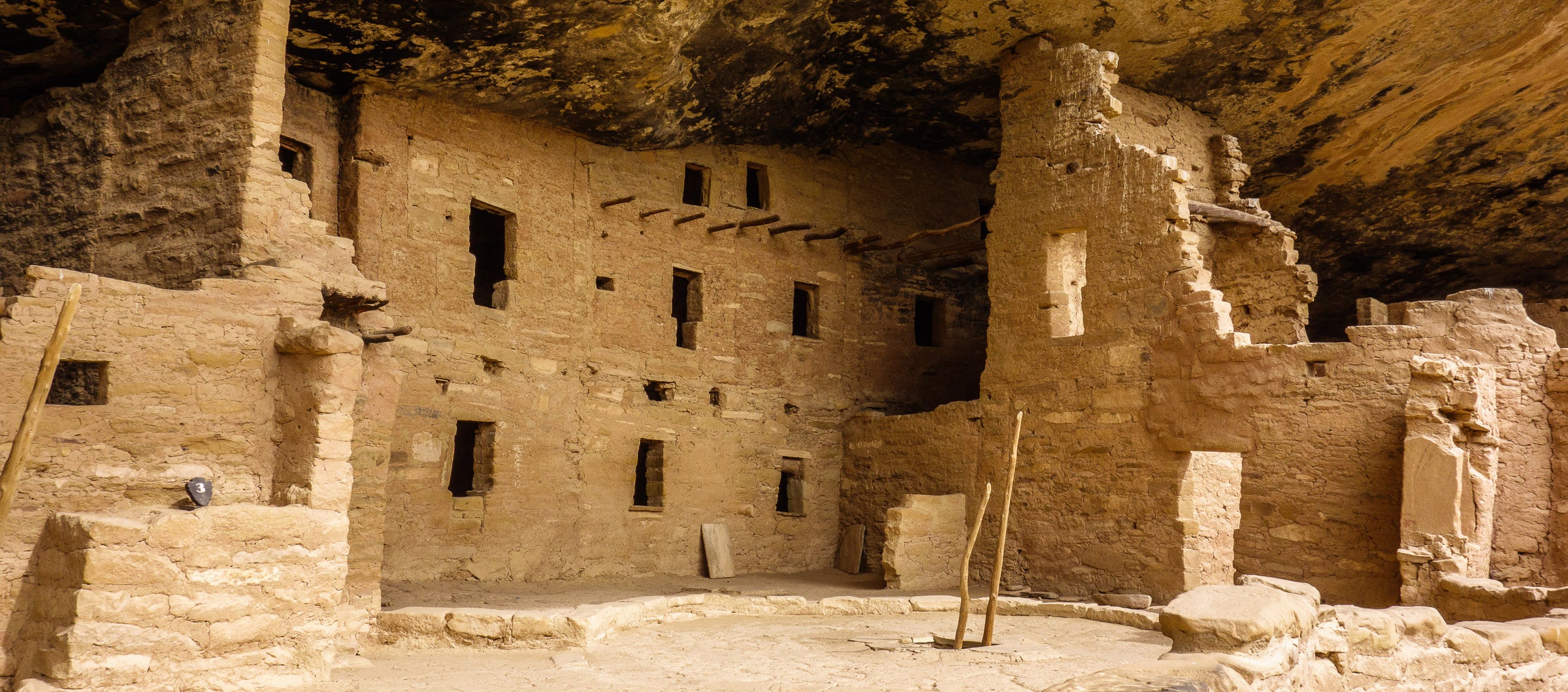 Cliff dwellings at Mesa Verde