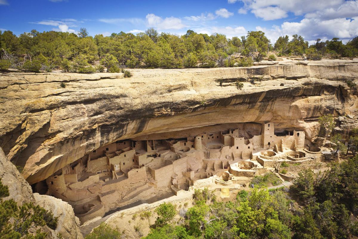 Cliff dwellings at Mesa Verde