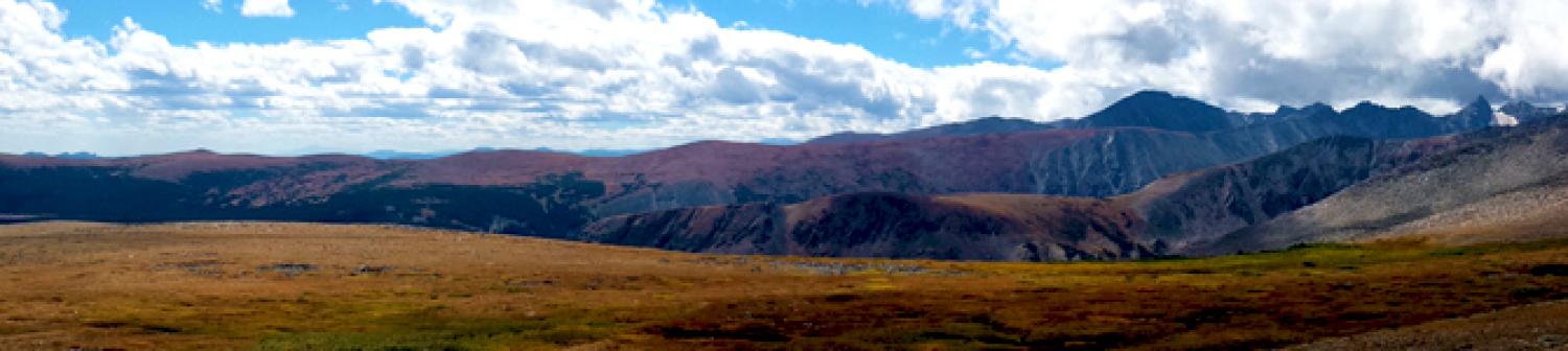 View of mountainscape