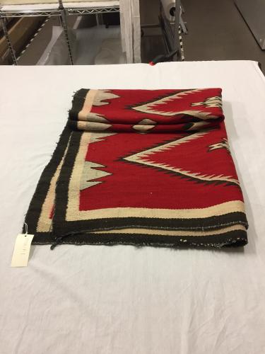 Folded Navajo Textile