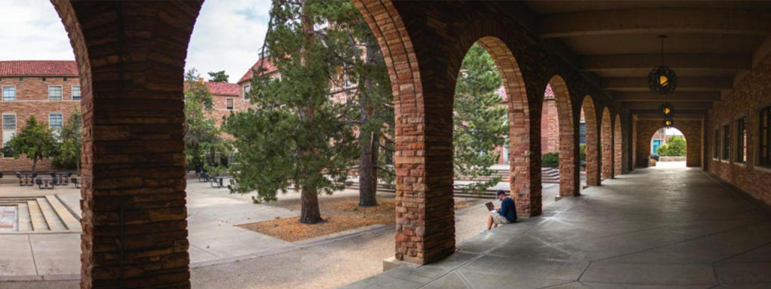 arches outside the University Memorial Center