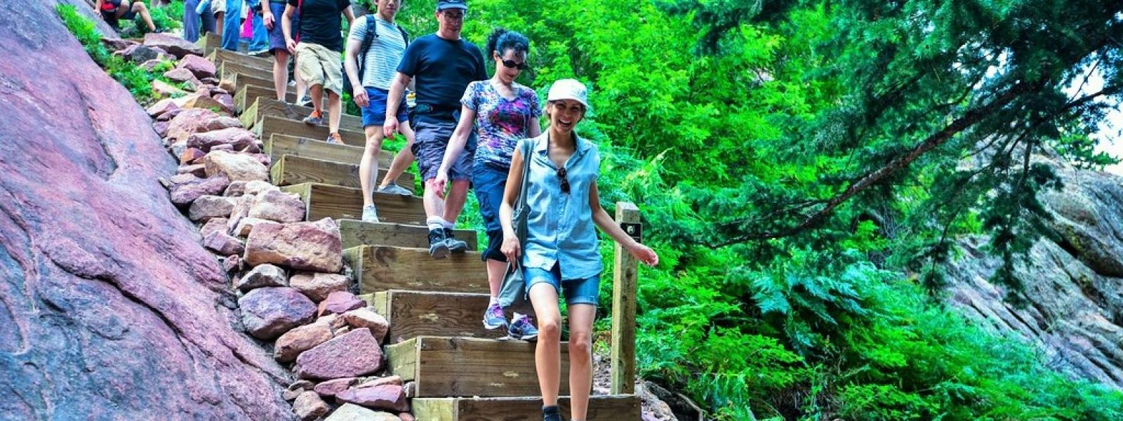 Annual Saturday hike during RoME VII