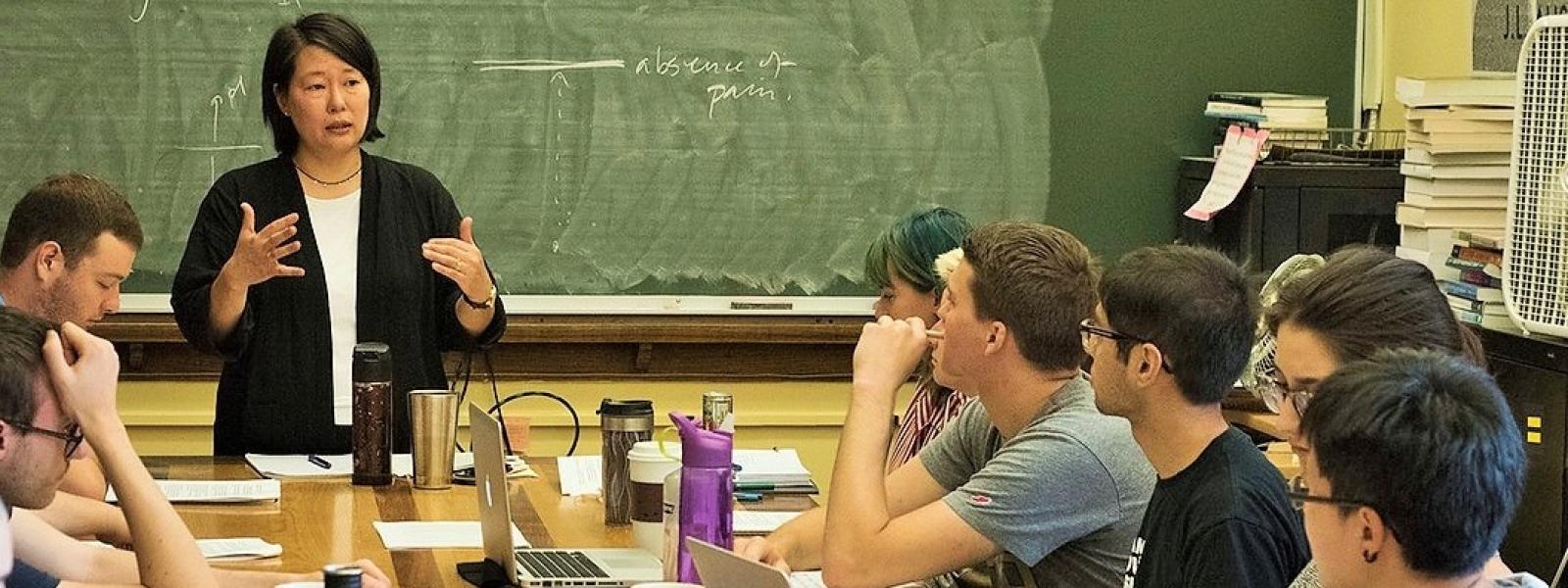 The Center’s location is used for many activities, including the Colorado Summer Seminar in Philosophy (taught here by Prof. Mitzi Lee)