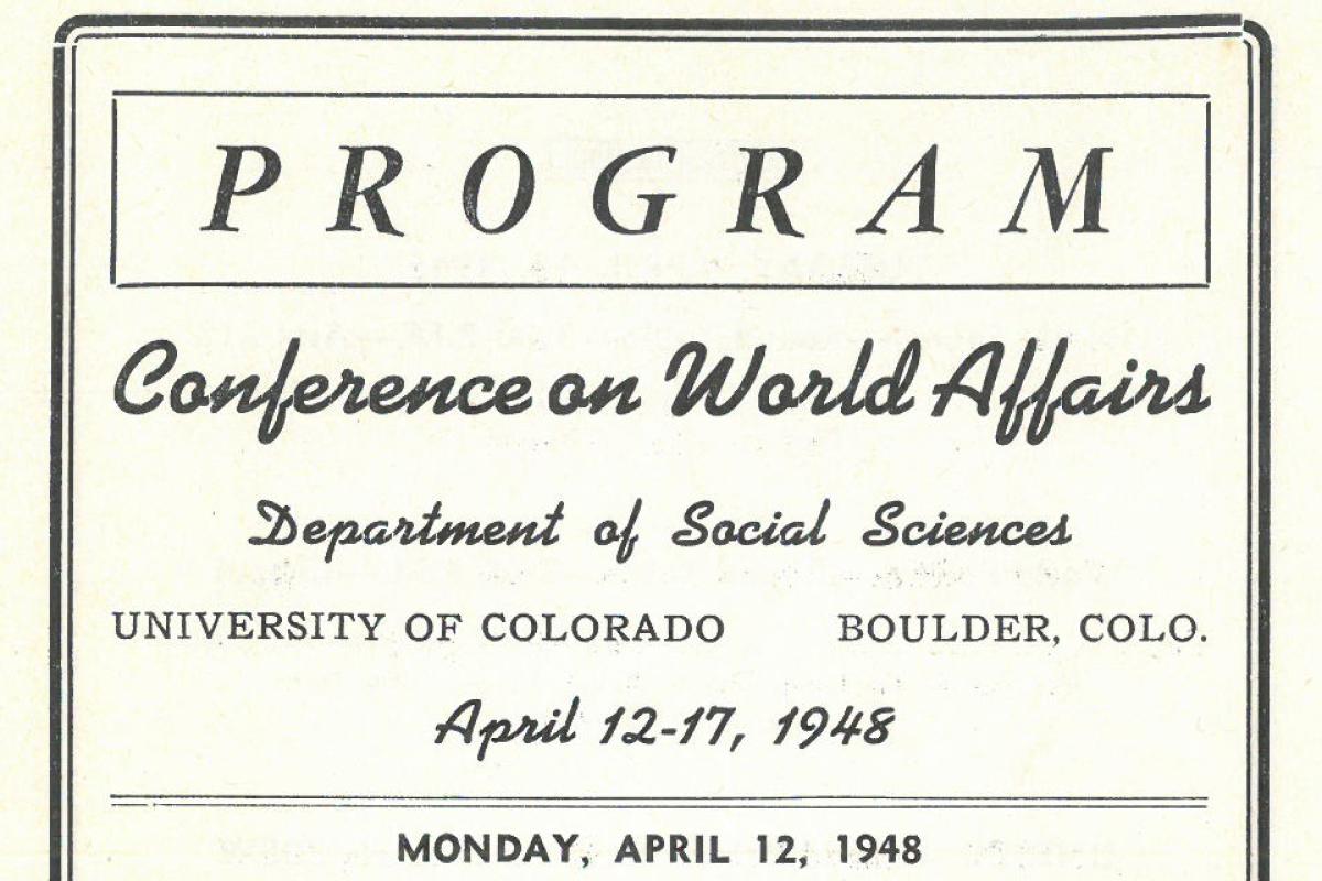 First CWA Program