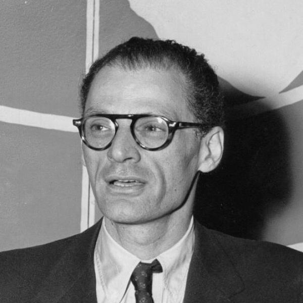 Arthur Miller at the Conference on World Affairs in Boulder