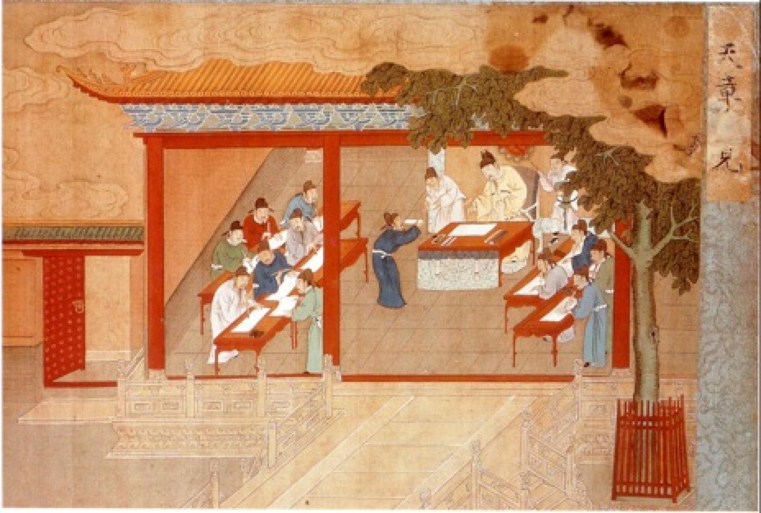 Ancient Daoist graphic
