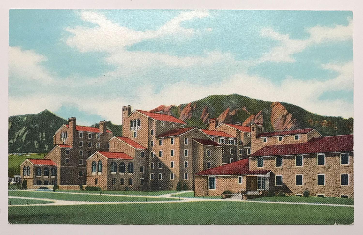 Ferrand Hall postcard