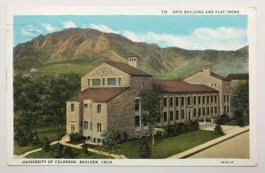 Hellems Hall Postcard