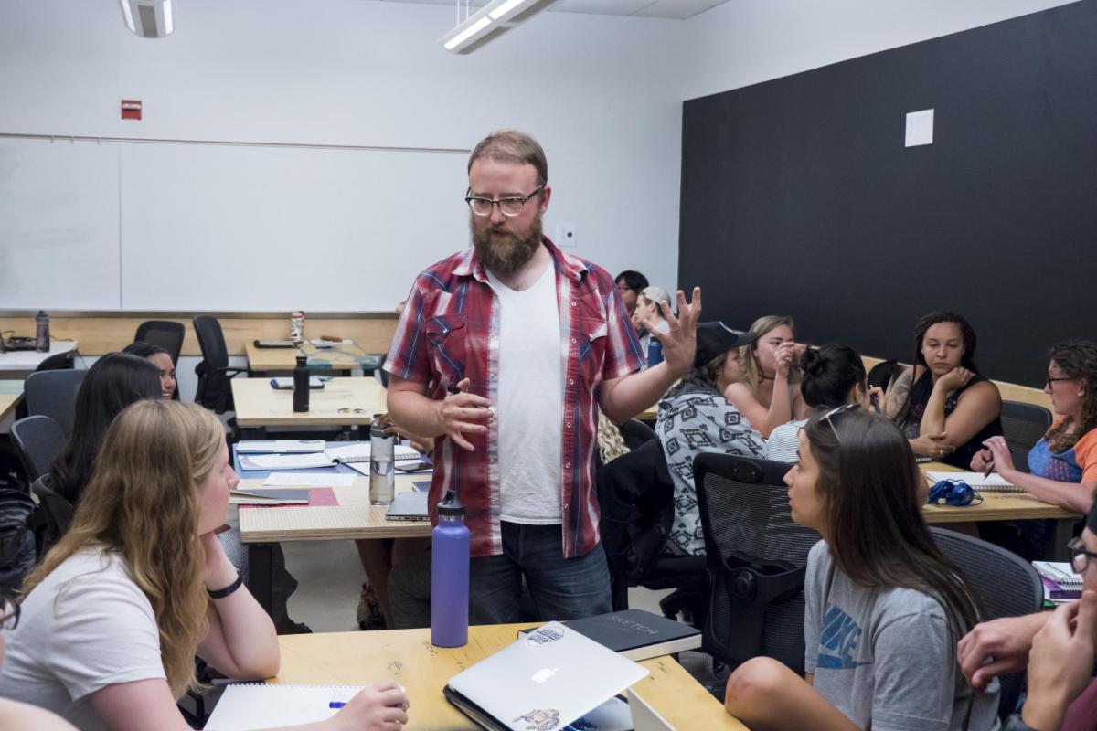 instructor teaching