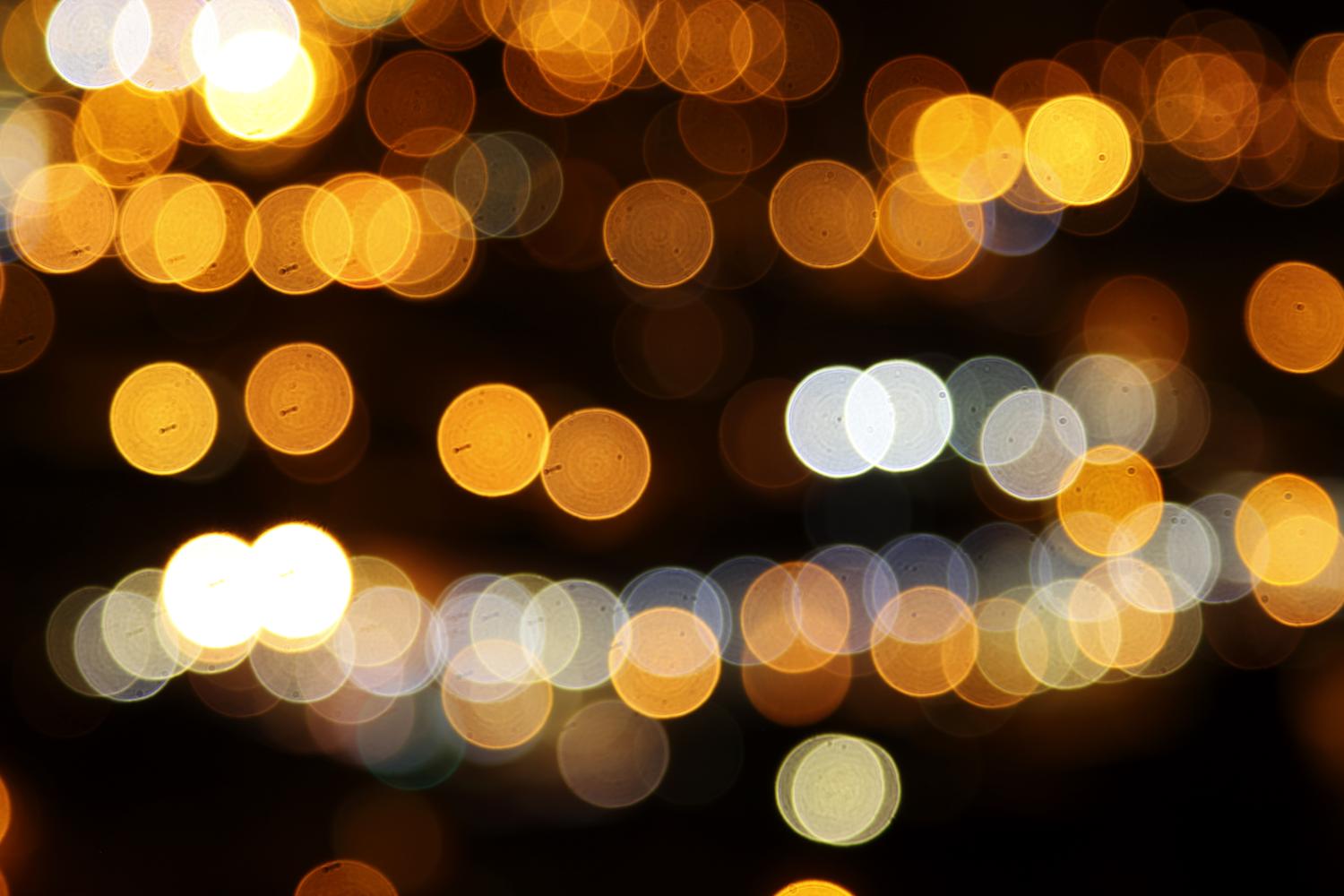 Blurry lights
